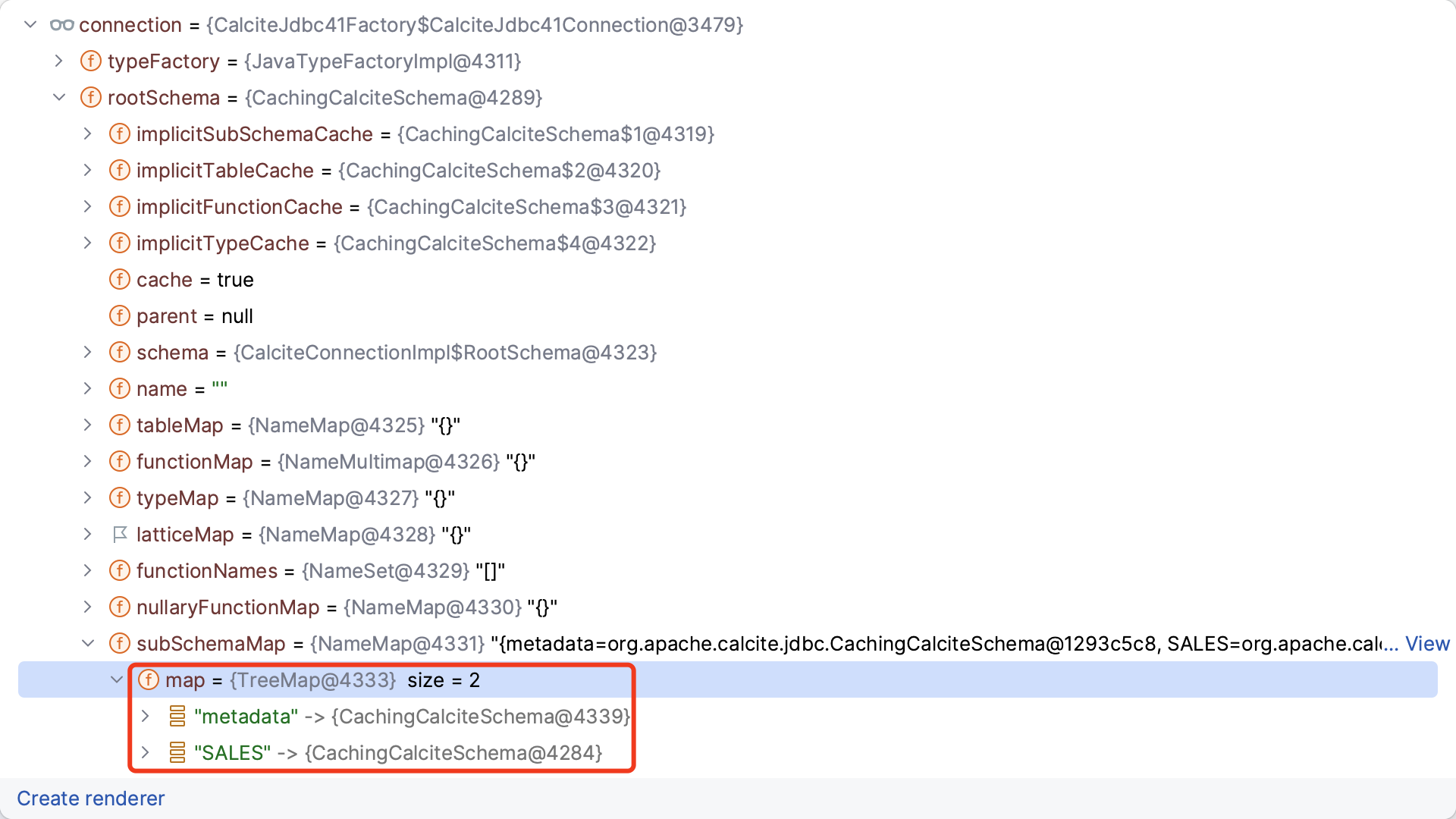 元数据对象结构