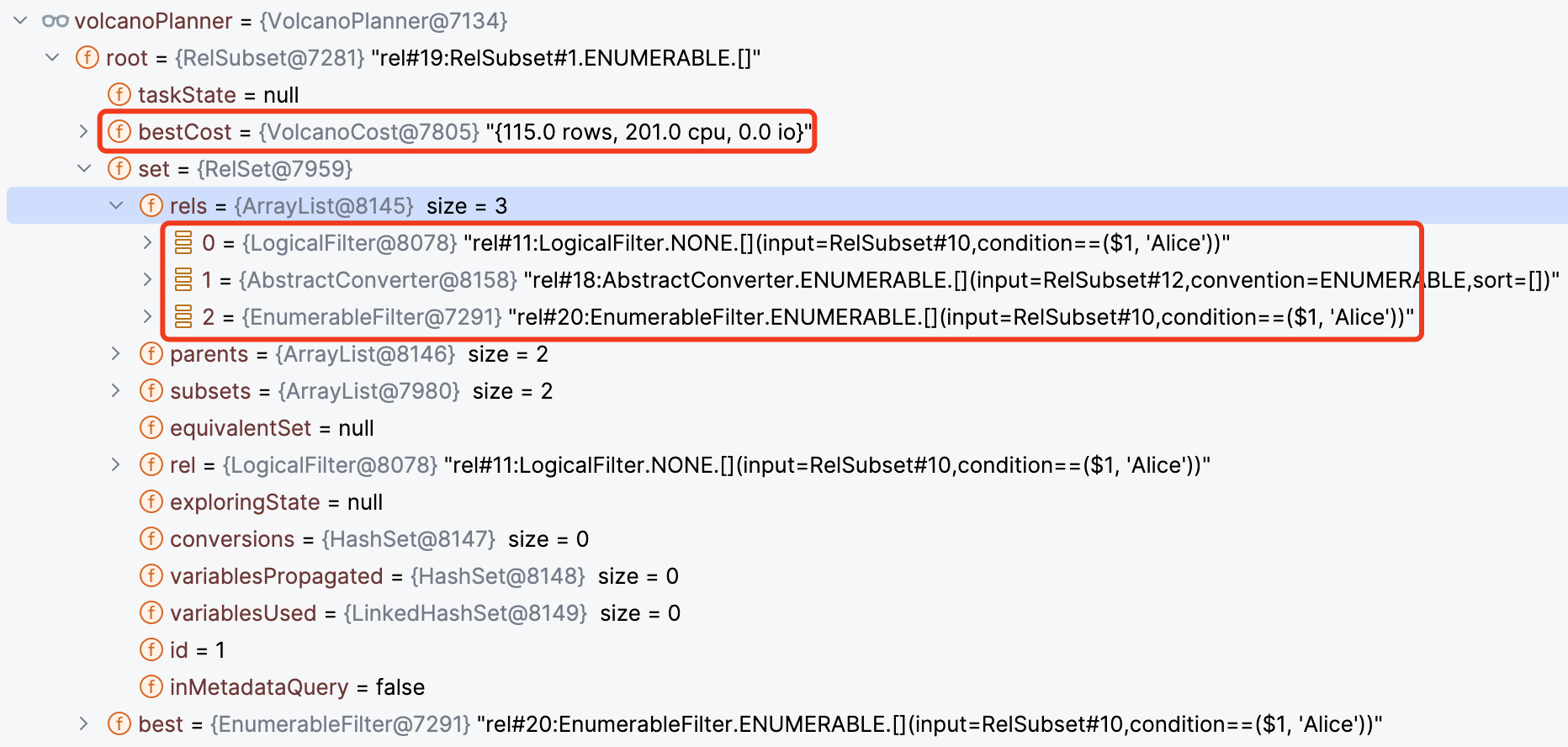 EnumerableFilterRule 变换后结构